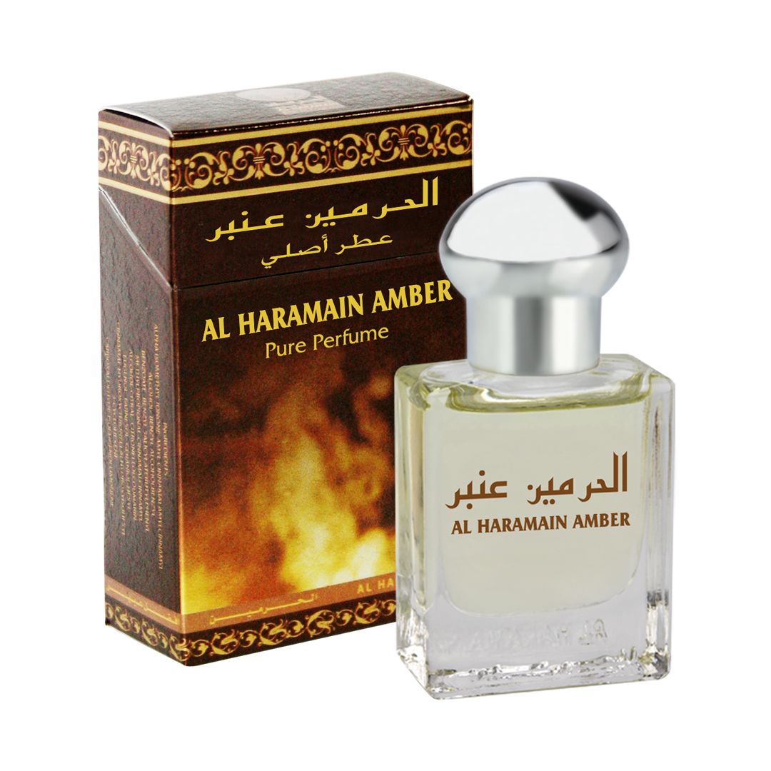 Al Haramain Amber Attar Perfume Oil for Unisex 12 x 15ml