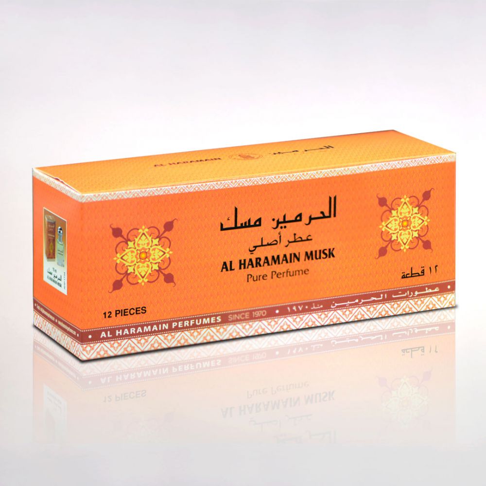 Al Haramain Musk, Perfume Oil for Unisex 12 x 15ml