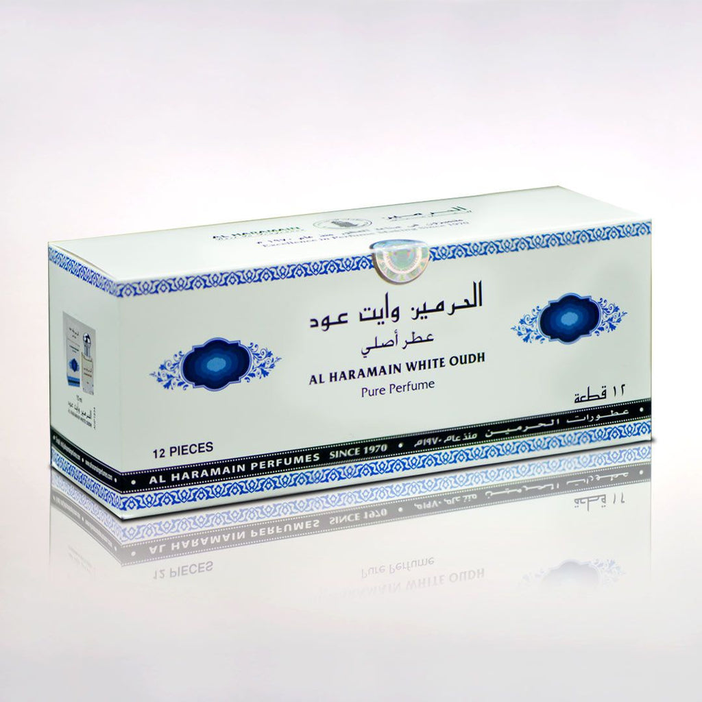 Al Haramain White Oudh - Perfume Oil for Unisex 15ml, 1Pc