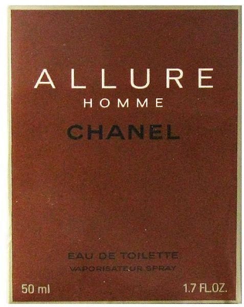 Chanel Allure Homme for Men - Eau de Toilette, 50 ml