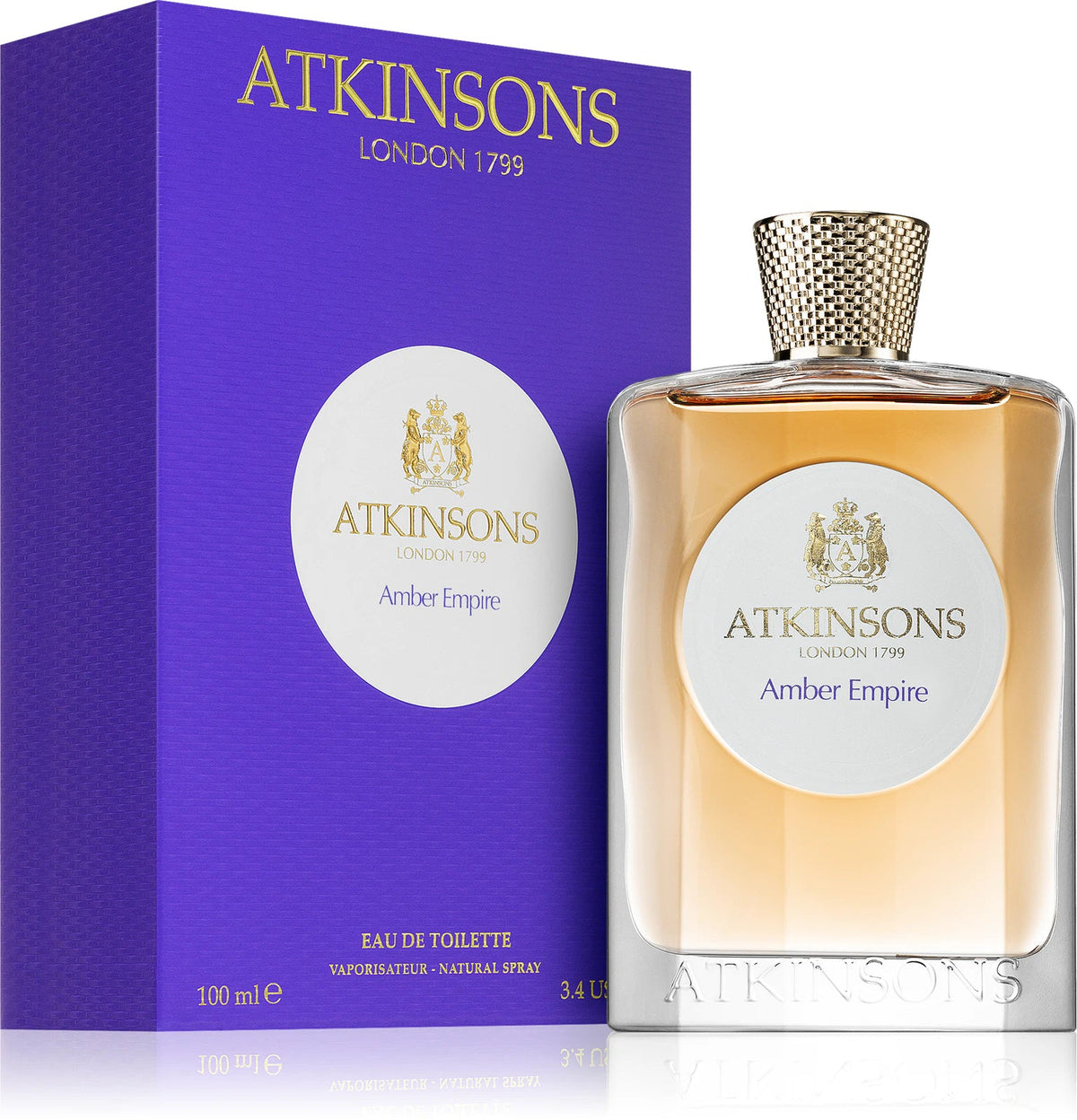 Atkinsons Amber Empire Edt For Men And Women Oriental 100ml