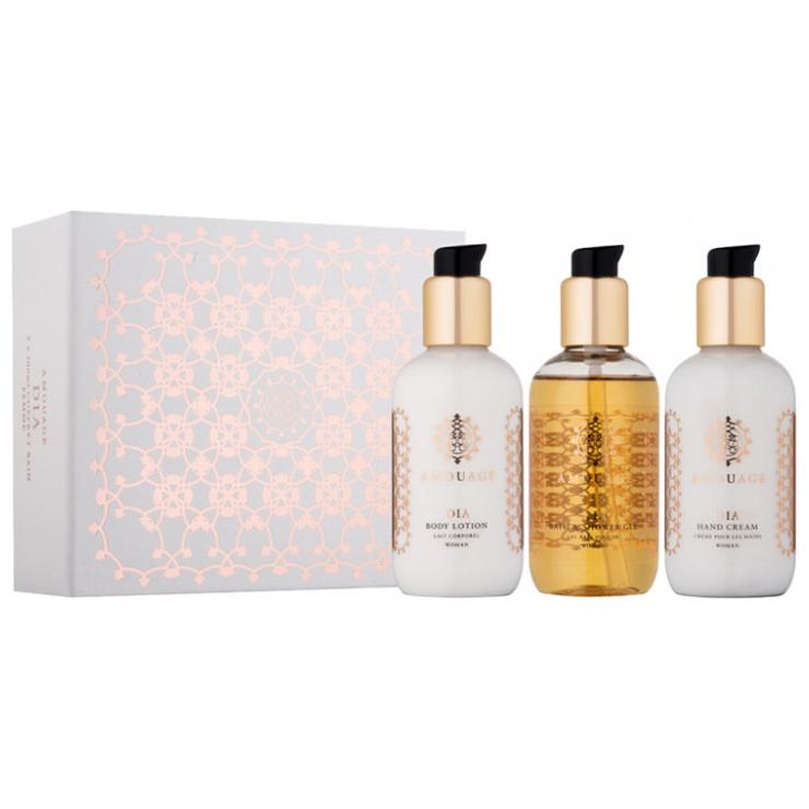 AMOUAGE 3 PIECE SHOWER SET FOR WOMEN - BODY LOTION, HAND CREAM AND SHOWER GEL