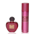 ANTONIO BANDERAS HER SECRET TEMPTATION EDT 80ML+150ML DEODORANT SET