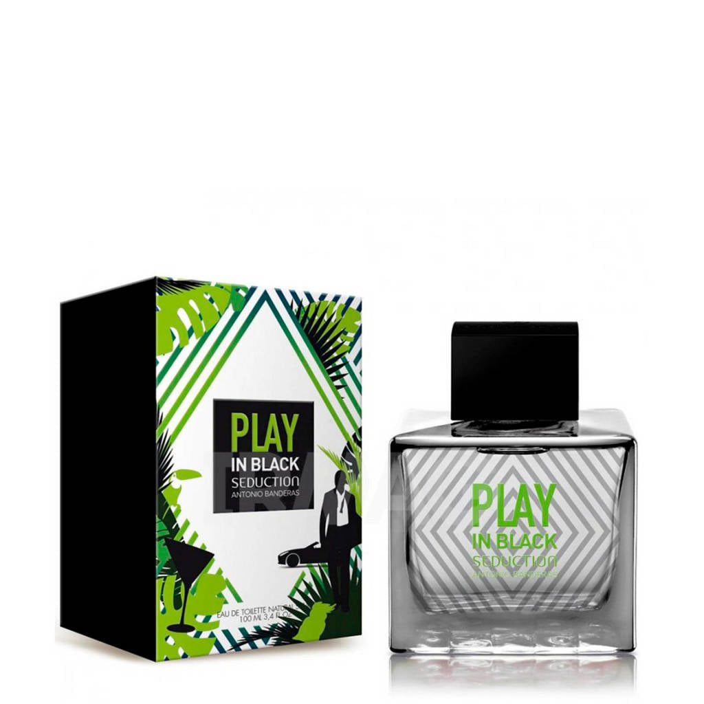 ANTONIO BANDERAS PLAY IN BLACK SEDUCTION FOR MEN EDT 100 ml