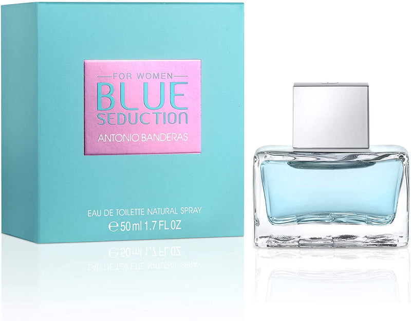 Antonio Banderas Blue Seduction For - perfumes for women Eau de Toilette Spray, 50ml