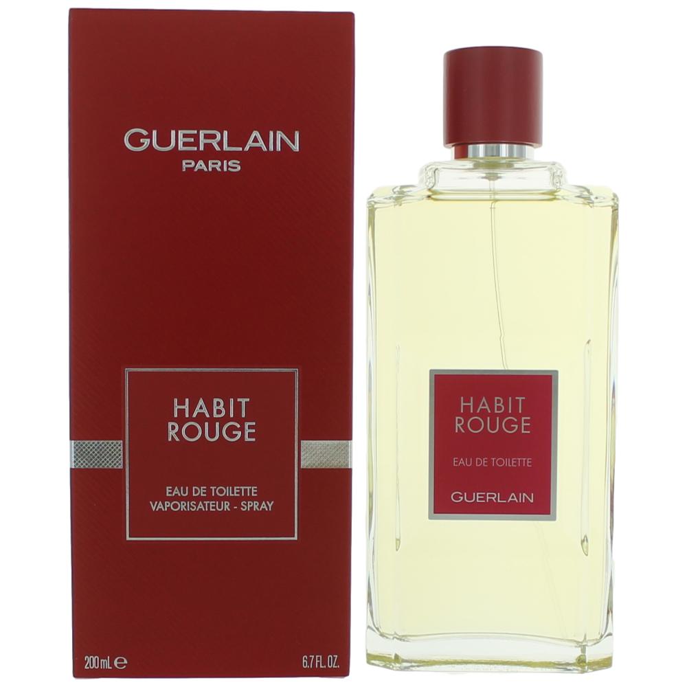 Guerlain Habit Rouge for Men - Eau de Toilette, 200 ml
