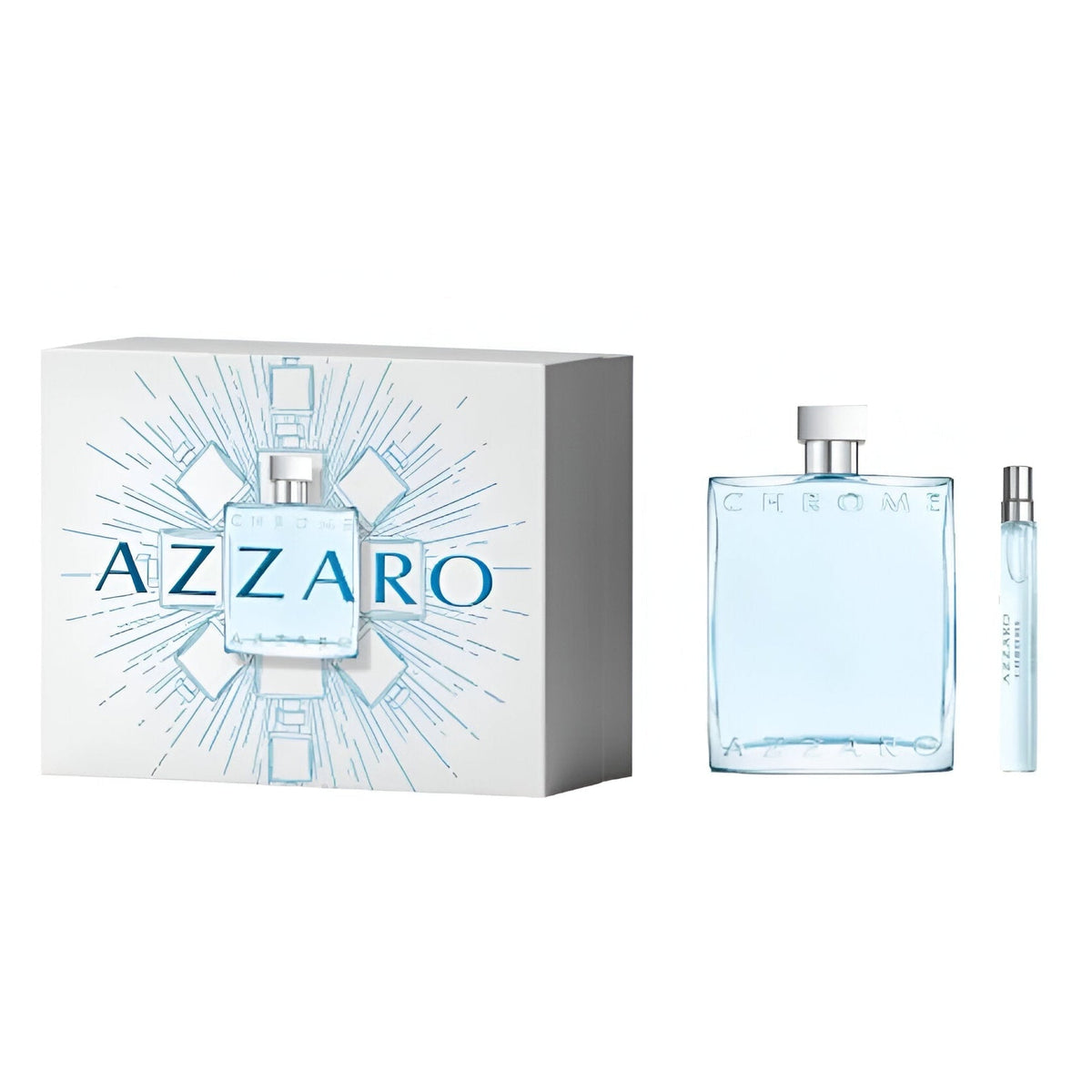 Azzaro Chrome Gift Set For Men