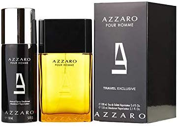 AZZARO Loris Perfume Gift Set For Men - Eau De Toilette, Perfume 100 ml + Spray Deodorant 150 ml