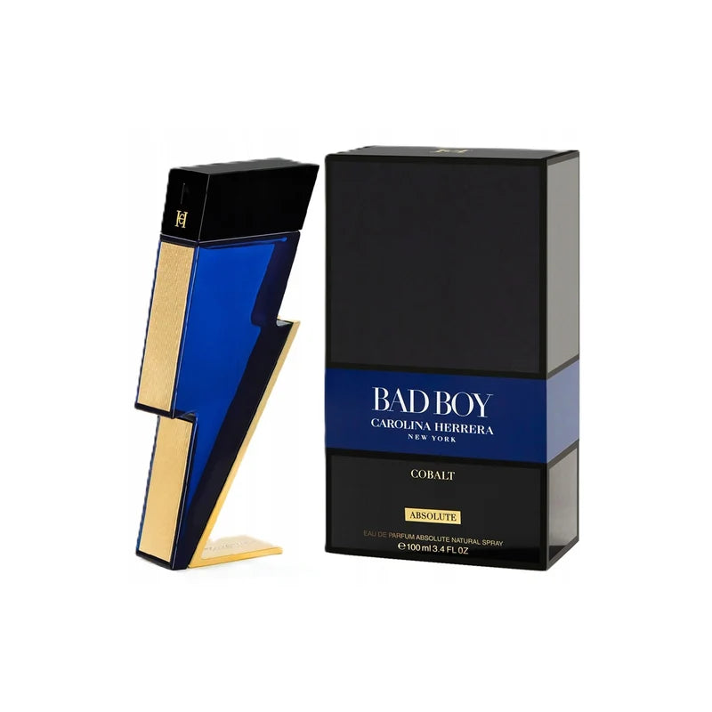 Carolina Herrera  Bad Boy Cobalt Absolute Eau de Parfum Absolute, Woody Fragrance For Men 100ml
