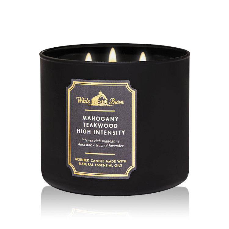 Bath & Body Works Mahogany Teakwood High Intensity Scented Candle