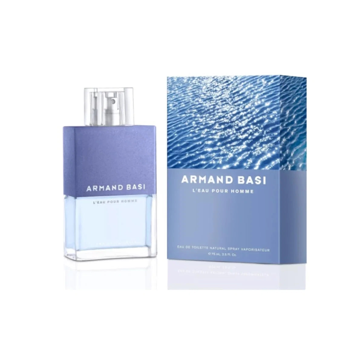 Armand Basi L’Eau Pour Homme Eau de Toilette, Woody Aquatic Fragrance For Men 75ml