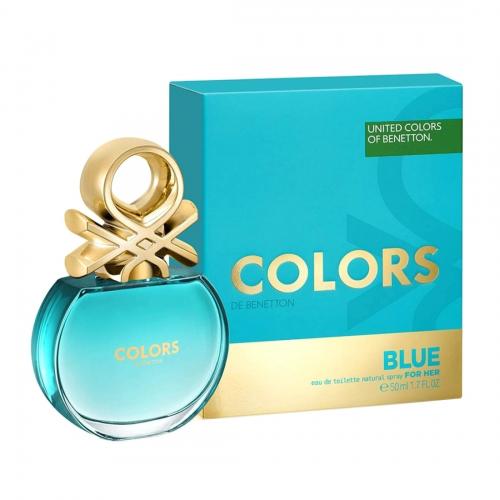 BENETTON COLORS DE BENETTON BLUE FOR WOMEN EDT 80 ml