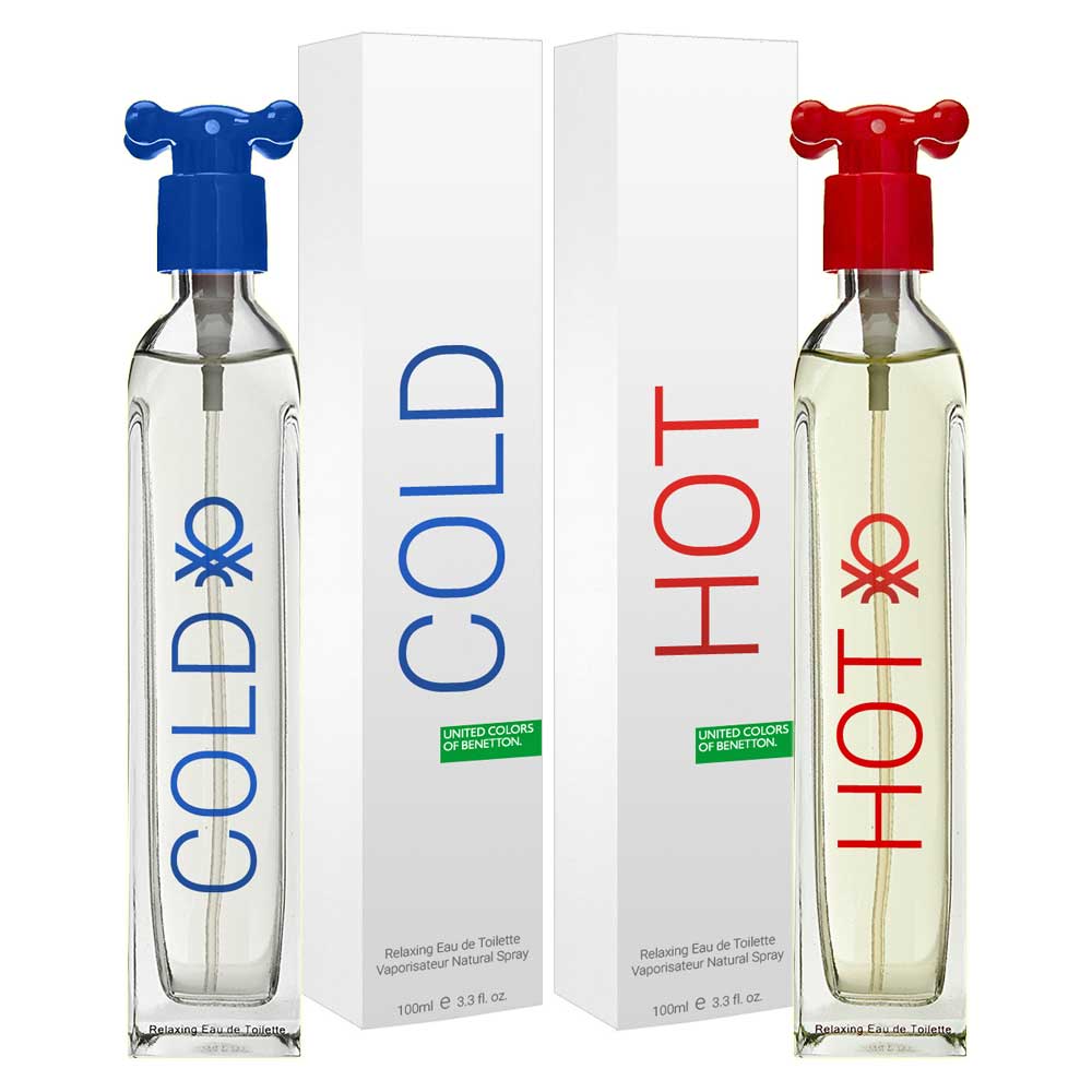Benetton Hot and Cold Perfume 100ML Bundle Offer
