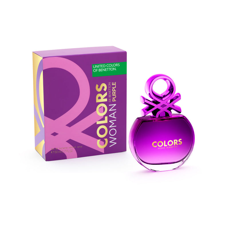 Benetton Colors De Benetton Purple Woman - Perfume For Women - EDT 80 ml