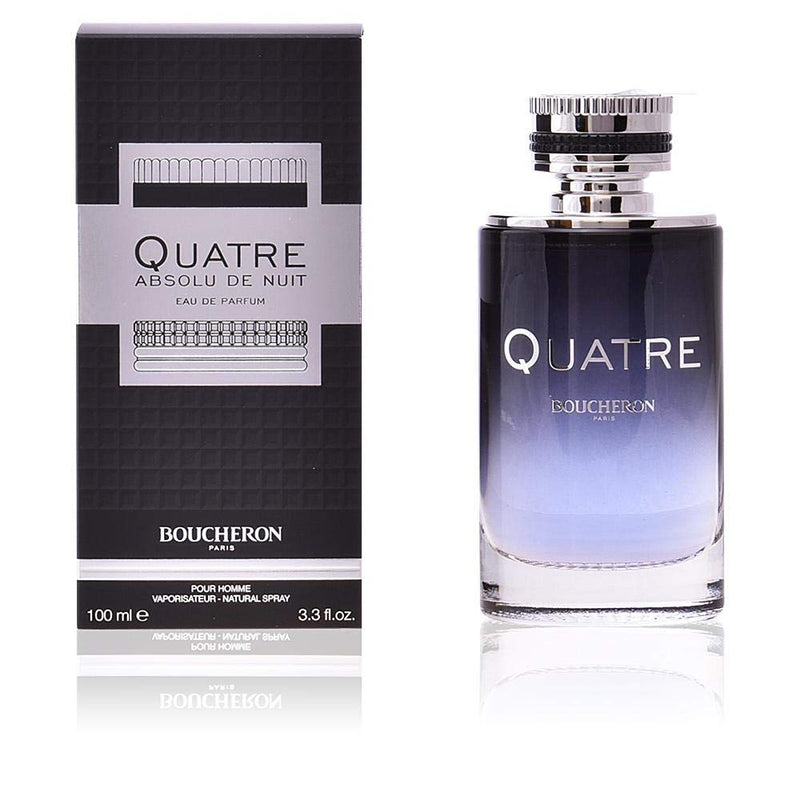 Boucheron Quatre Absolu De Nuit - Perfume for Men, 100 ml - EDP Spray