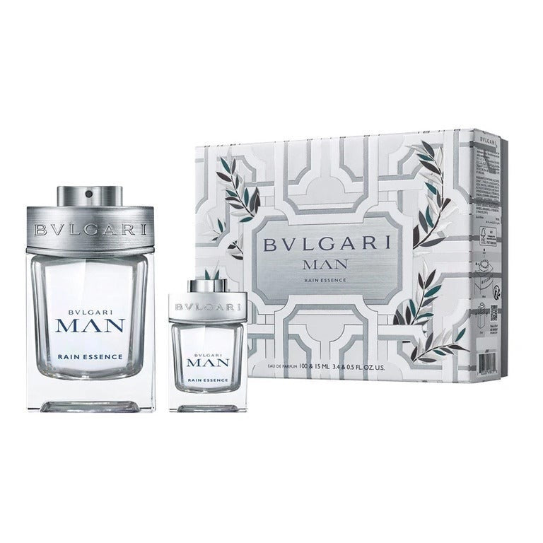 Bvlgari Man Rain Essence Gift Set For Men