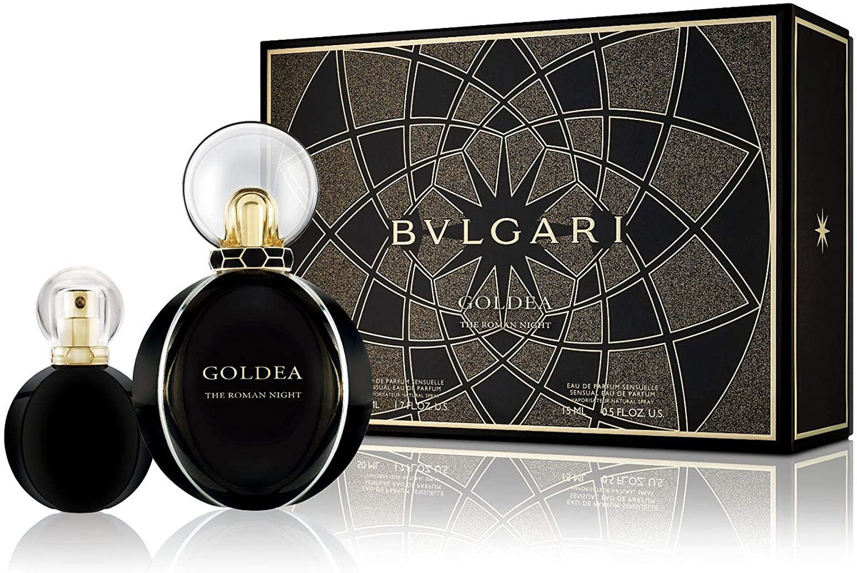BVLGARI GOLDEA THE ROMAN NIGHT EDP 50ML+15ML MINI SET