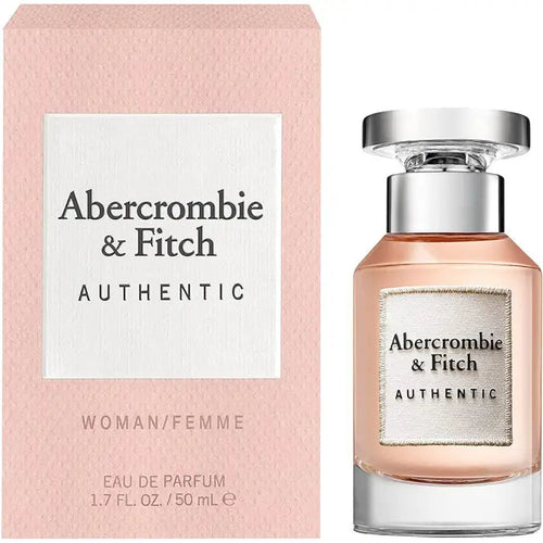Abercrombie & Fitch Authentic Woman Eau De Parfum For Women - Floral Woody Musk Perfume 50ml