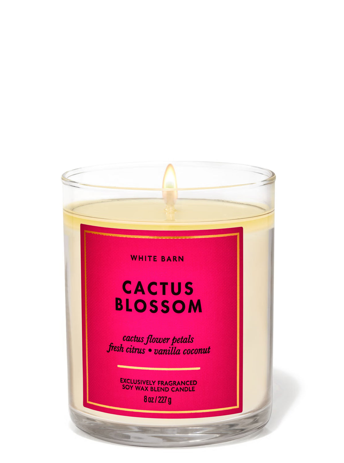 Bath & Body Works Cactus Blossom Scented Candle Floral 411g