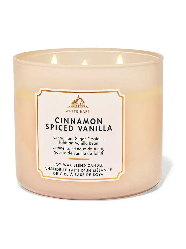 Cinnamon Spiced Vanilla By Bath And Body Works Blend Candle 411g