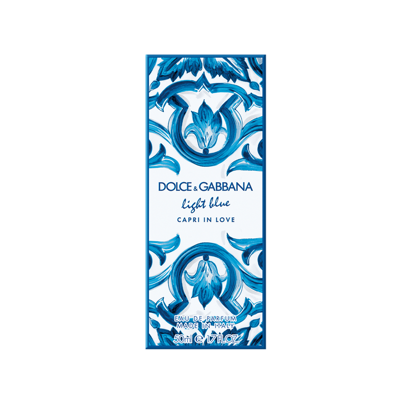 Dolce & Gabbana Light Blue Capri In Love Eau De Parfum For Women - Floral Fruity Perfume 50ml