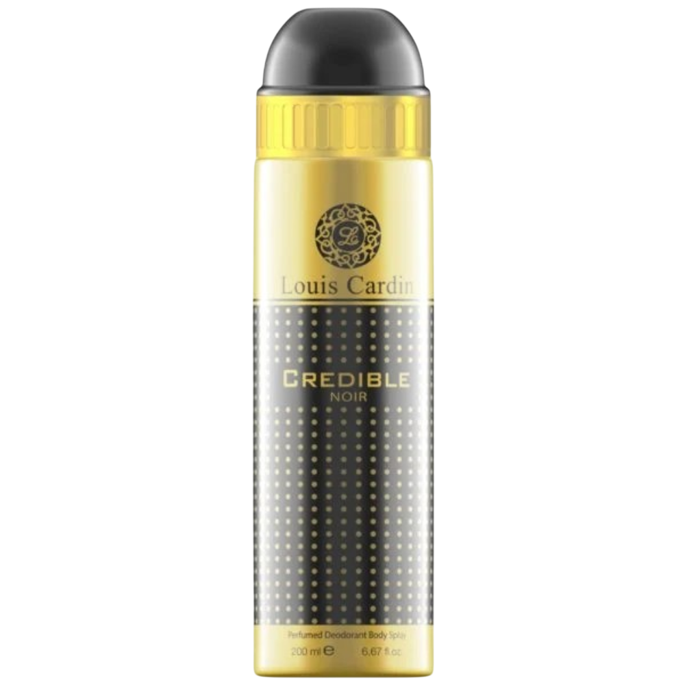 Louis Cardin Credible Noir Deo 200ml