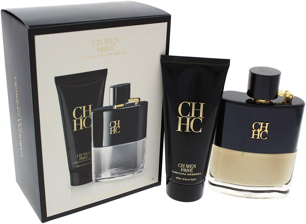 CAROLINA HERRERA Prive Edition Travel Set For Men, Perfume 100 + After Shave Balm 100 ml