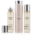 CHANEL CHANCE EAU VIVE FOR WOMEN EDT 3x20 ml + 2 REFILLS TRAVEL SPRAY