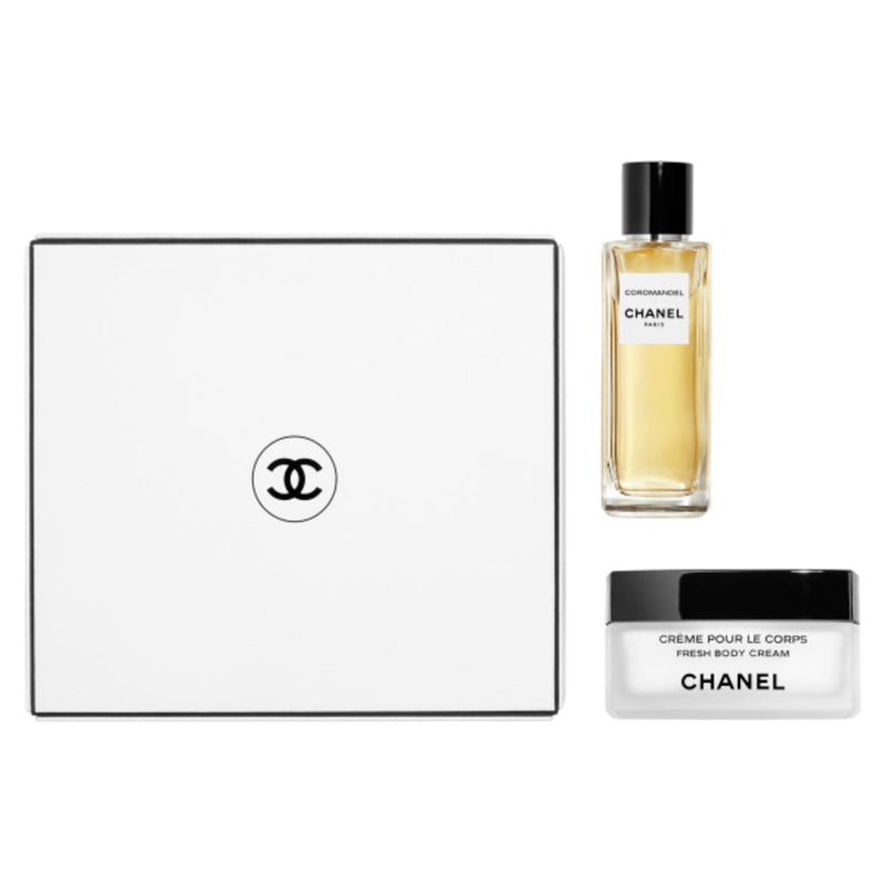 Chanel Coromandel Les Exclusifs De Chanel Women Set Edp 75 Ml + Fresh Body Cream 150 G
