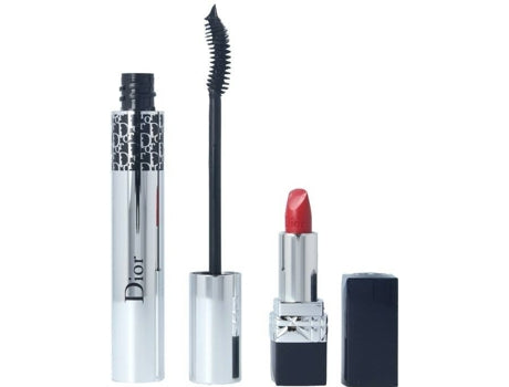 CHRISTIAN DIOR DIORSHOW (W) ICONIC CURL MASCARA 10 ml + MINI ROUGE LIPSTICK 1.5 g