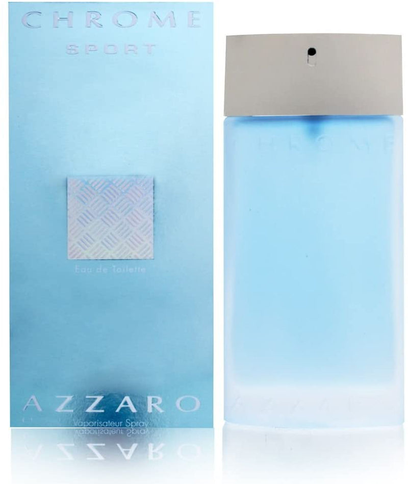 Chrome Sport by Azzaro for Men - Eau de Toilette, 100ml