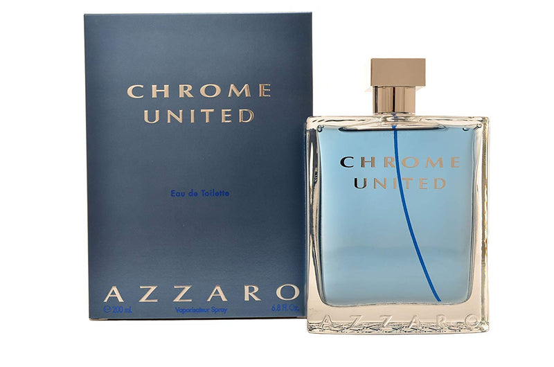 Chrome United by Azzaro for Men - Eau de Toilette, 200 ml