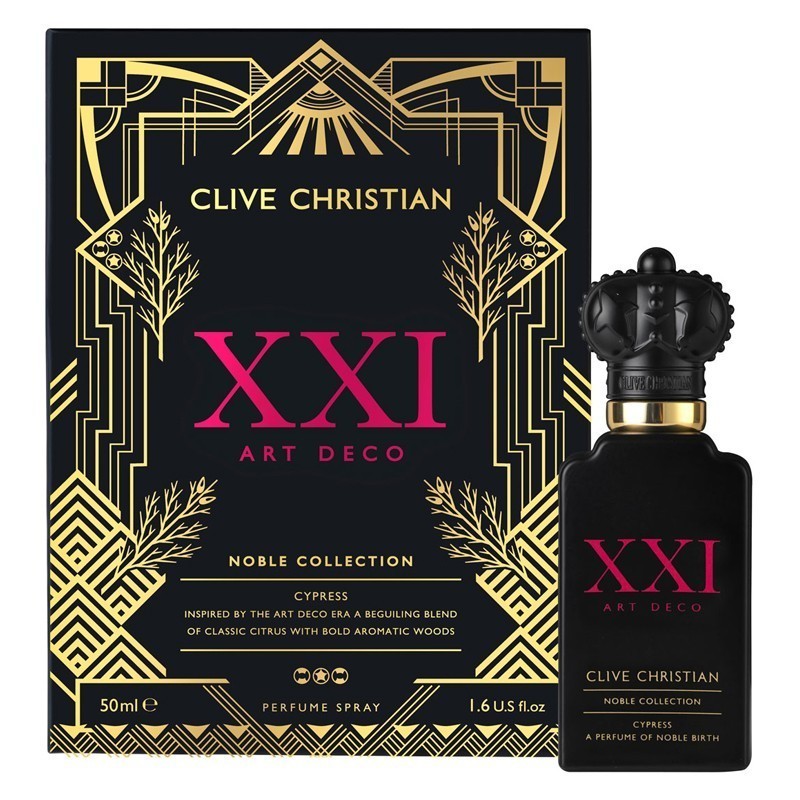 CLIVE CHRISTIAN NOBLE COLLECTION XXI ART DECO CYPRESS - PERFUME FOR MEN - EDP 50 ml