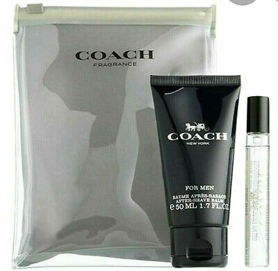 Coach For Men For Men Mini Set Spray Edt 7.5 ml + Aftershave Balm 50 ml