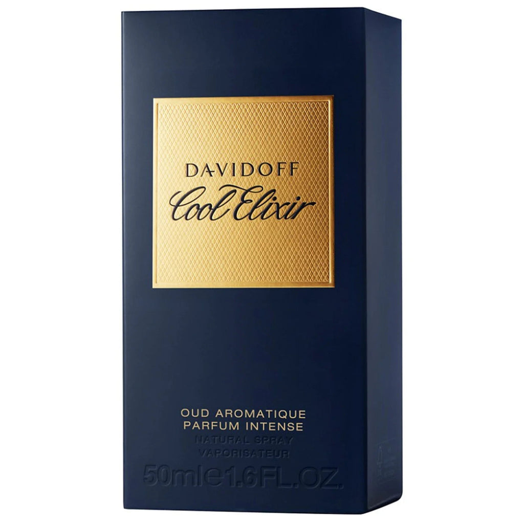 Davidoff Cool Elixir Oud Aromatique Parfum Intense For Men - Oriental Fougere Perfume 50ml
