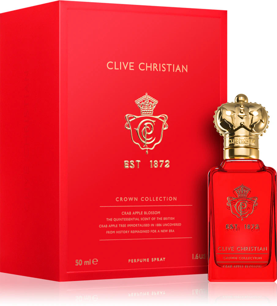 Clive Christian Crown Collection Crab Apple Blossom Perfume Spray For Men And Women Floral 50ml
