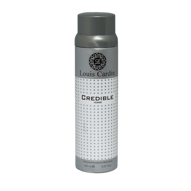 Louis Cardin Credible Homme Deo Body Spray For Men 200ml