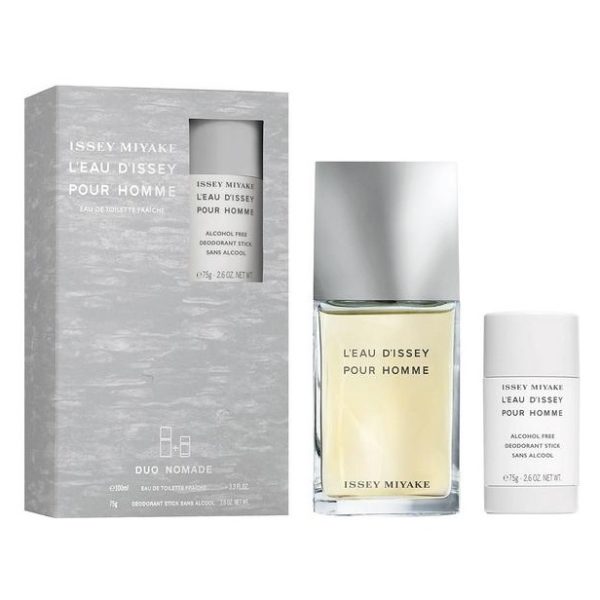 Issey Miyake Classic For Men EDT Fraiche 100ml+ 75gm Deo Stick Set