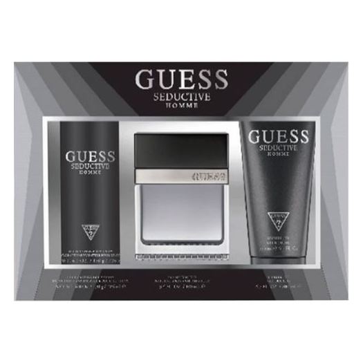 GUESS SEDUCTIVE FOR MEN EDT 100ML+200ML SHAVING GEL+226ML BODY SPRAY SET