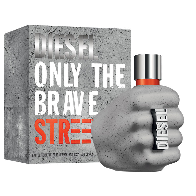 DIESEL ONLY THE BRAVE STREET POUR HOMME - PERFUME FOR MEN - EDT 75 ml