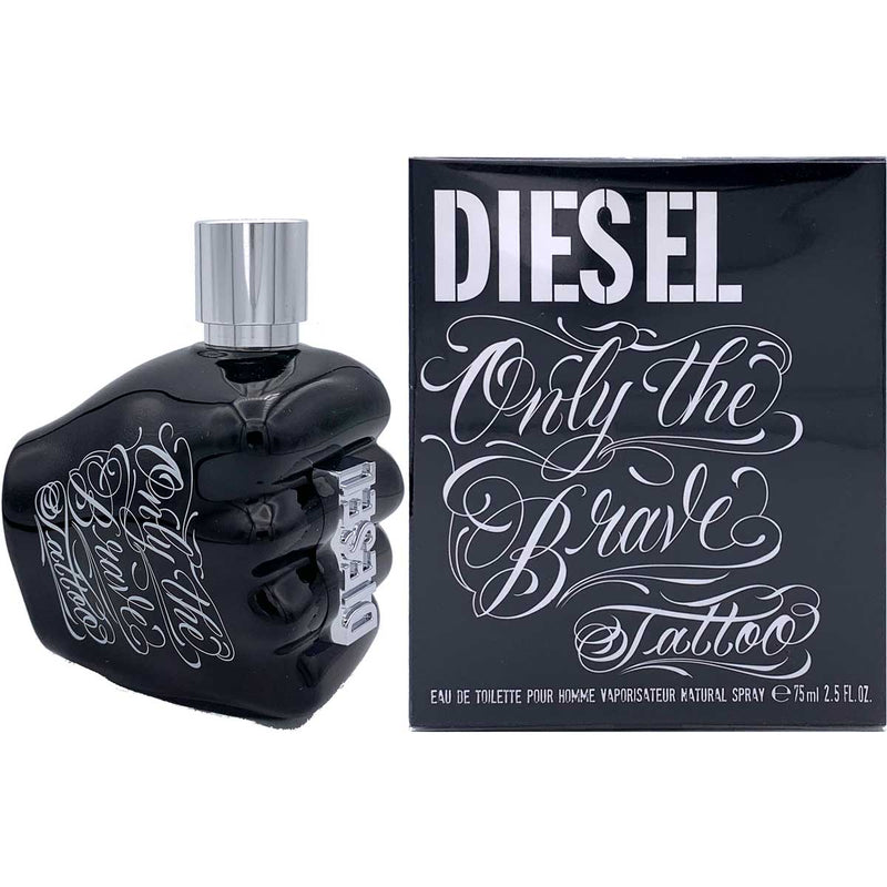 Diesel Only The Brave Tattoo Pour Homme - Perfume For Men - EDT 75 ml