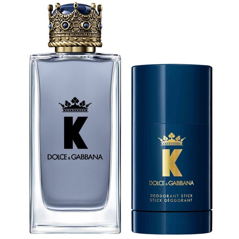 DOLCE & GABBANA K FOR MEN SET EDT 100 ml + DEO STICK 75 g (TRAVEL EDITION)