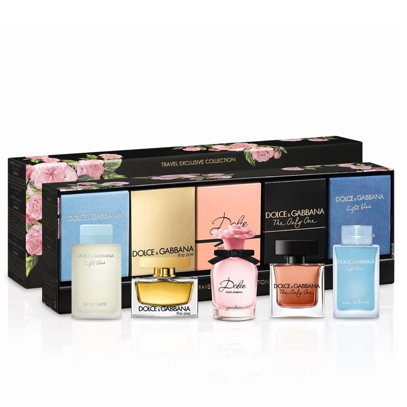 Dolce & Gabbana Variety 5 Piece Womens Mini Variety Gift Set