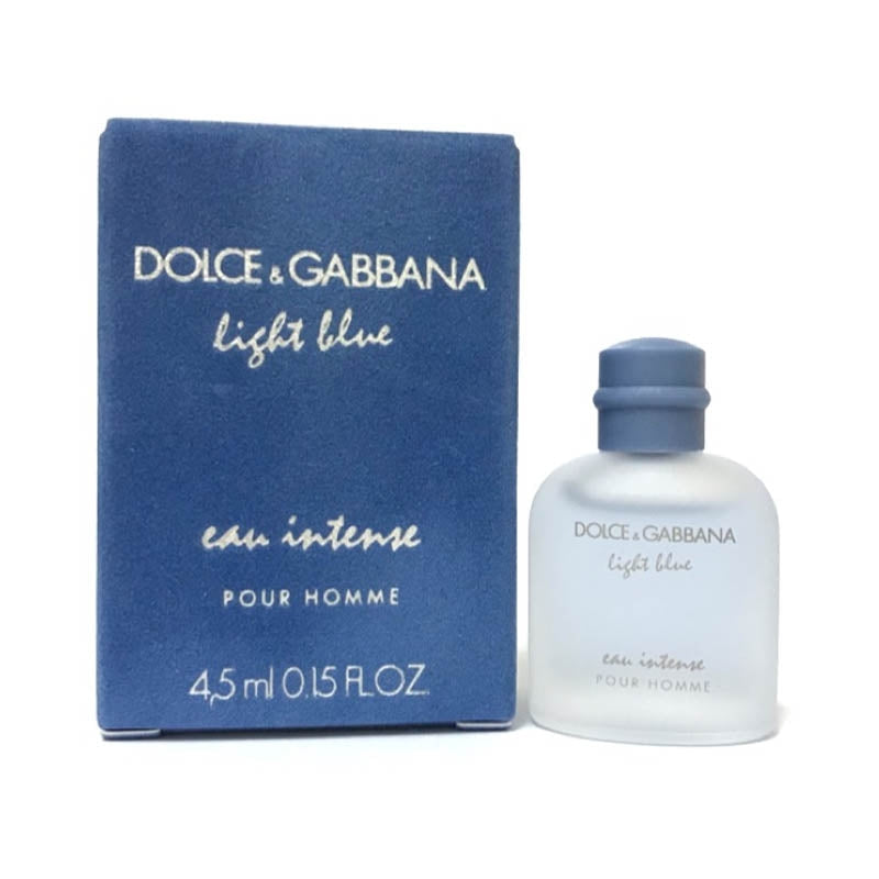 Dolce & Gabbana Light Blue Eau Intense Pour Homme Mini Perfume For Men EDP 4.5 ml