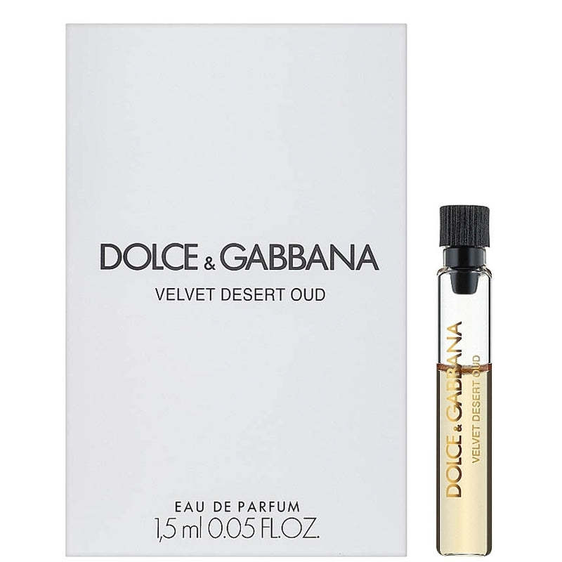 Dolce & Gabbana Velvet Desert Oud for Unisex Tube Spray EDP 1.5 ML