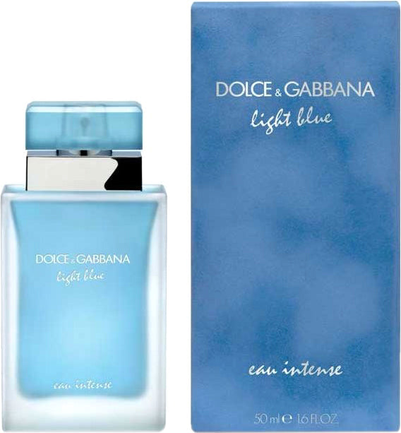 DOLCE & GABBANA LIGHT BLUE EAU INTENSE  FOR WOMEN EDP 50 ml