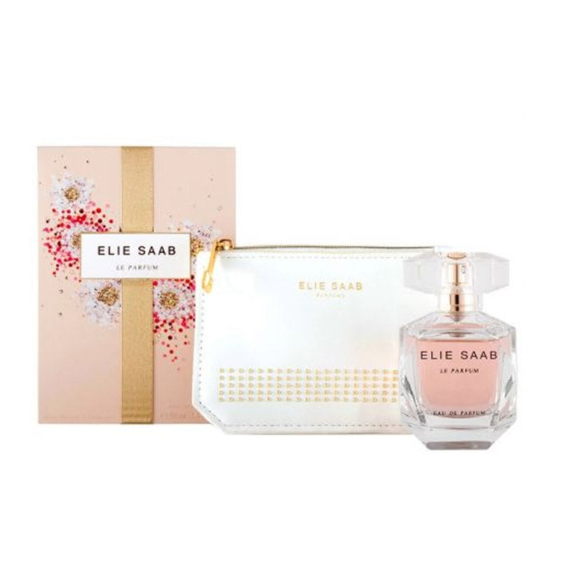 Elie Saab Le Parfum The Light Of Now for Women EDP 50 ml + Pouch Travel Set