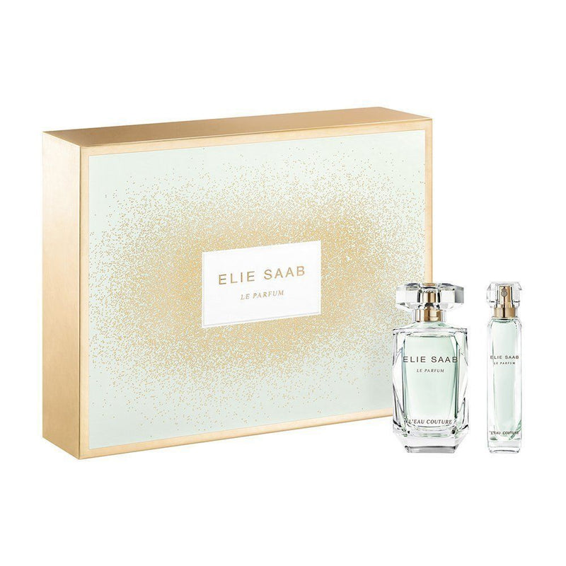 ELIE SAAB Le Perfume L'Eau Couture - Perfume Mini Set for Women - EDT 50 ml + EDT 10 ml