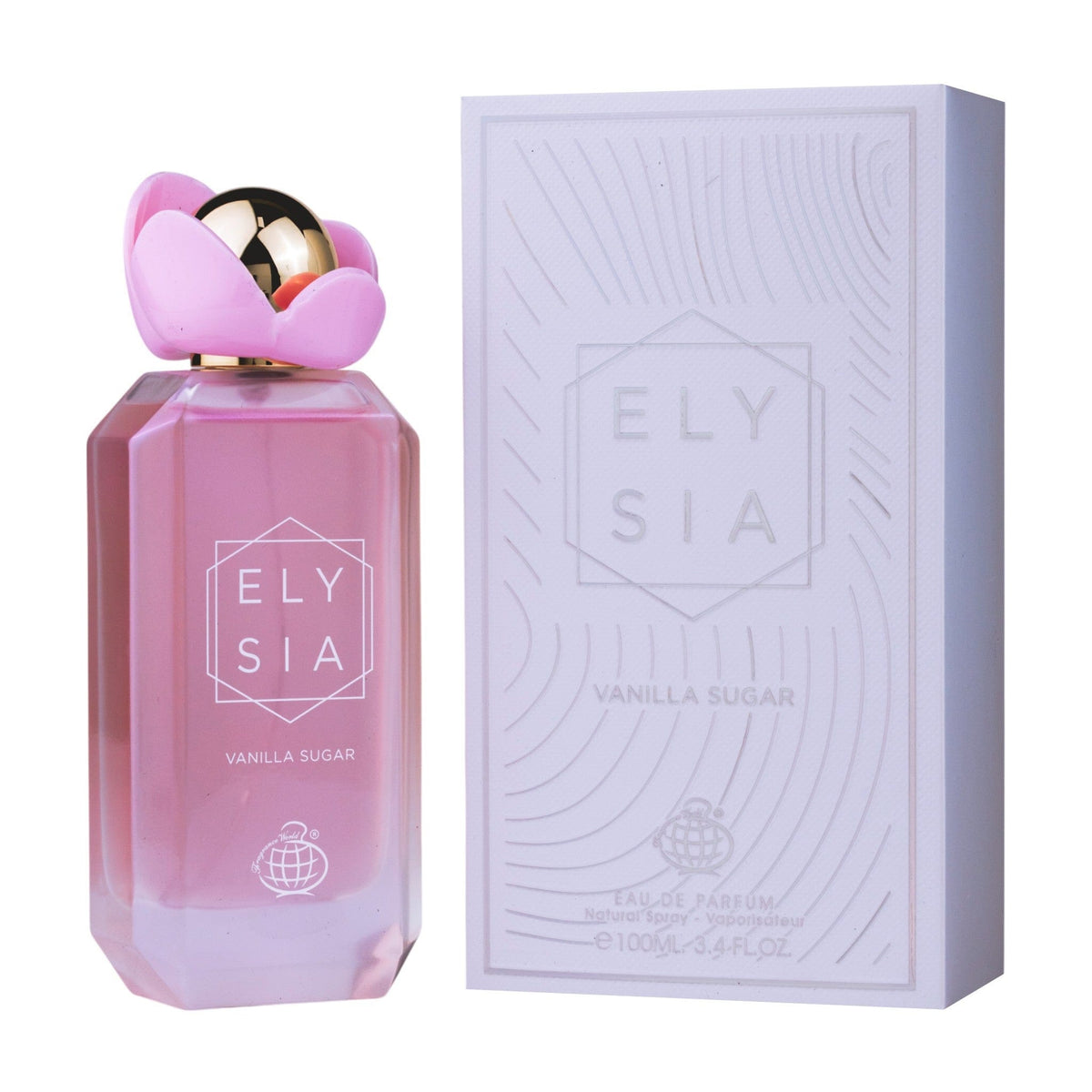 Fragrance World Elysia Valina Sugar Eau De Parfum For Women- Floral Fruity Perfume 100ml