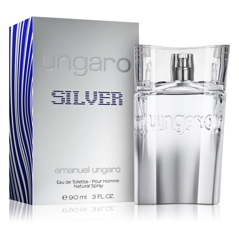 EMANUEL UNGARO SILVER FOR MEN EDT 90ML